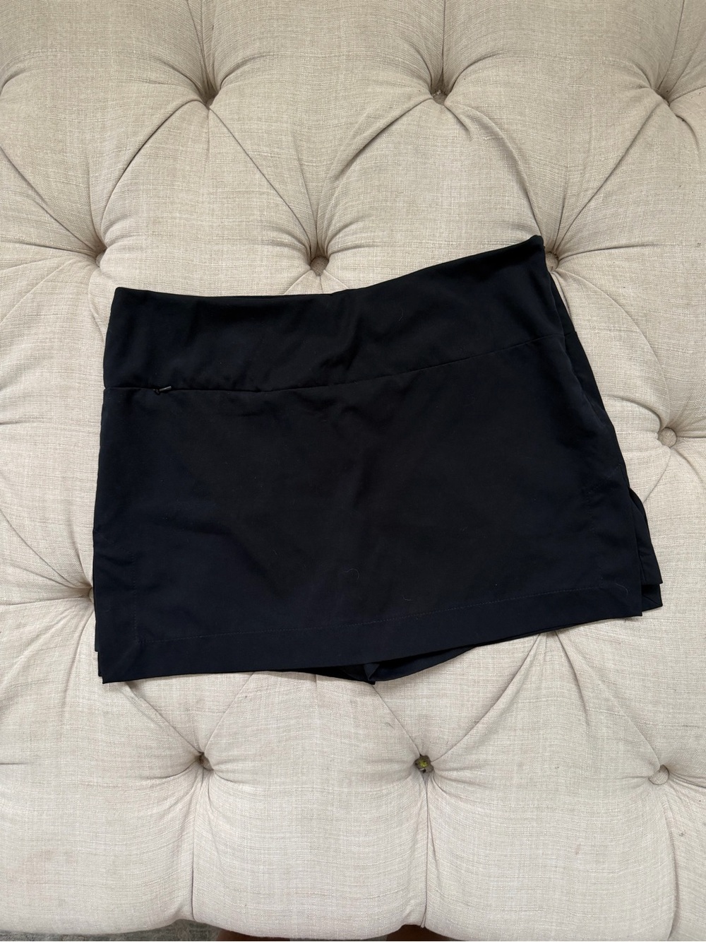 Smallwoods Yachtwear Horizon Skirt size 6 Black Performance Athletic Skort